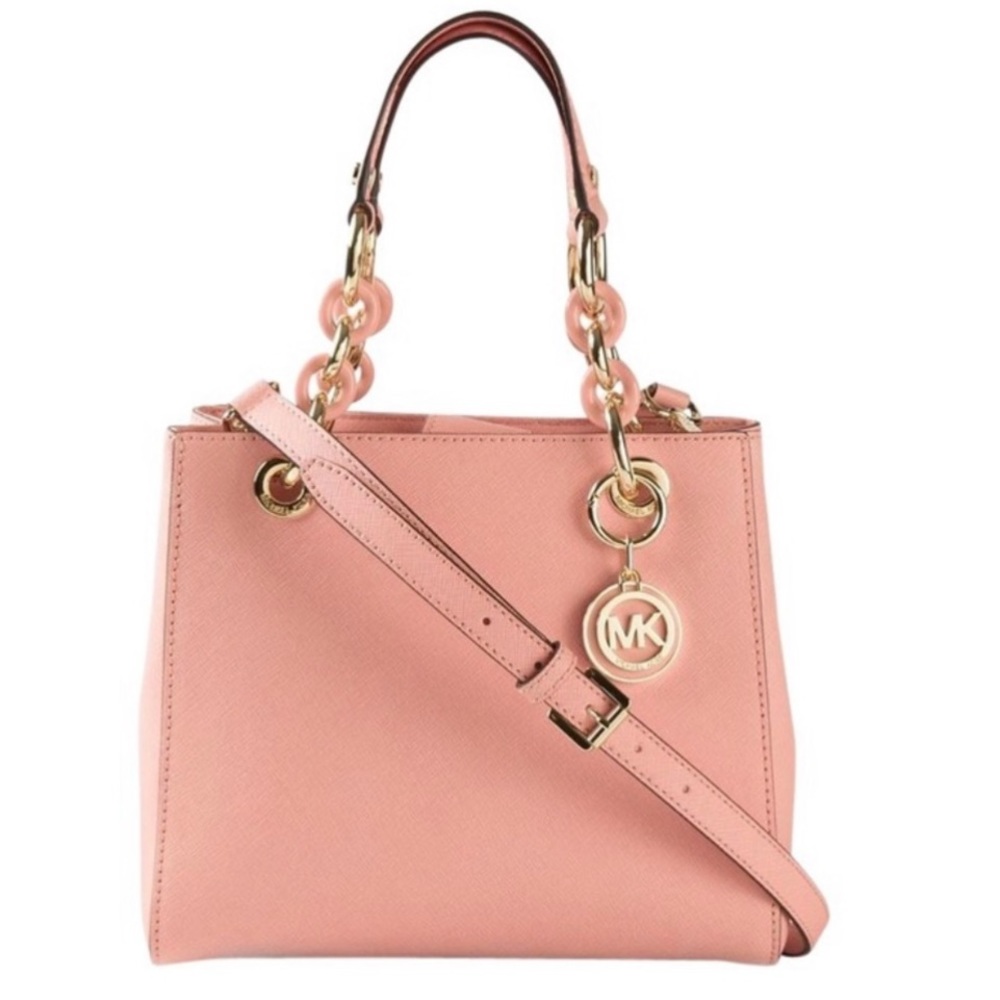 Michael Kors Cynthia Small Saffiano Leather Satchel NWT!